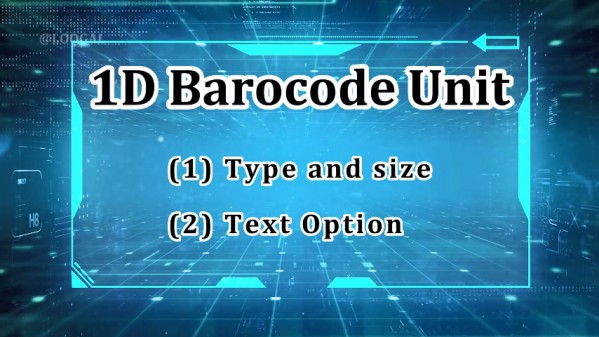 EAN Manual - 1D Barcode